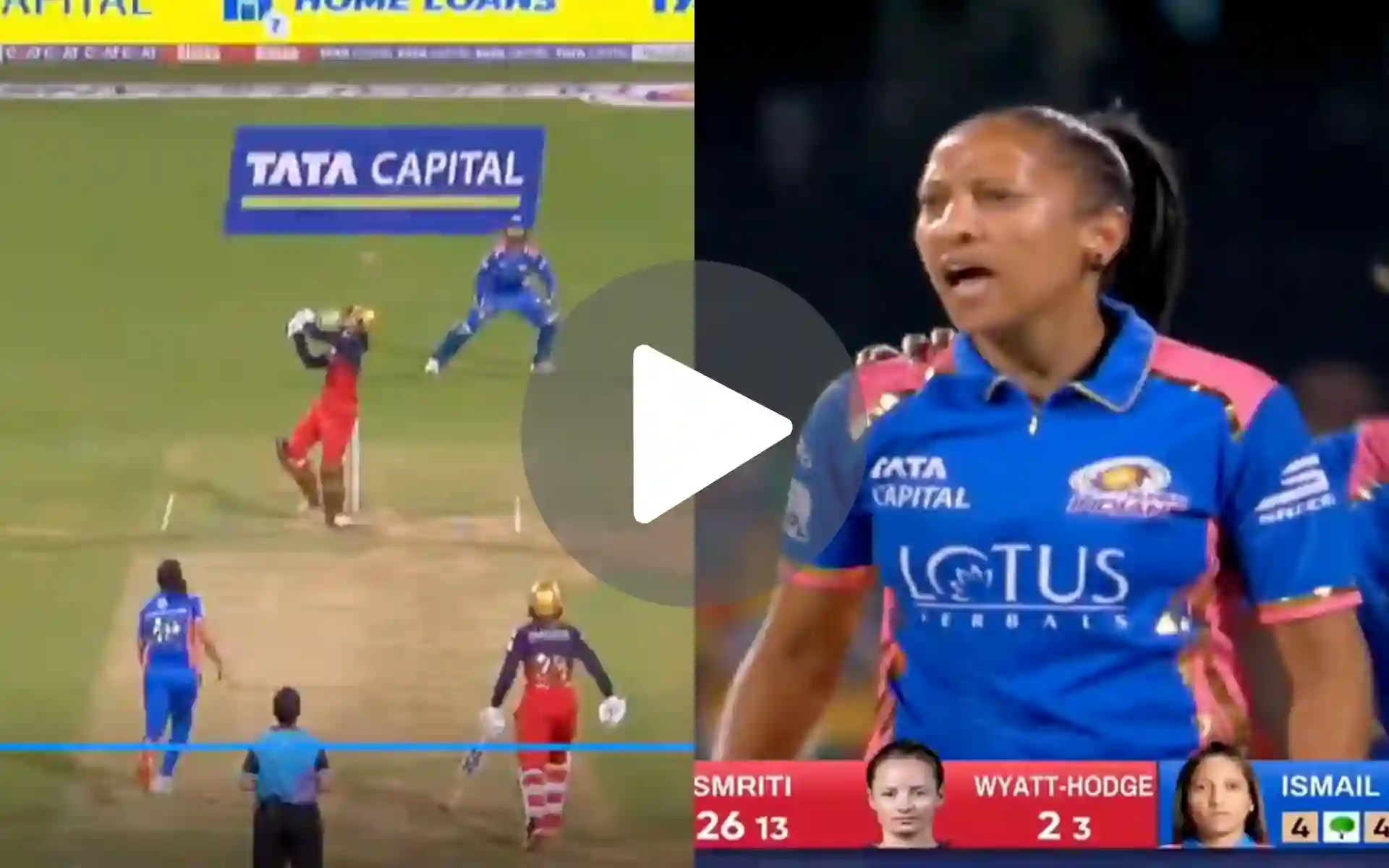 [Watch] MI Pacer Hurls Abuses As RCB Captain Mandhana Disappoints In WPL
